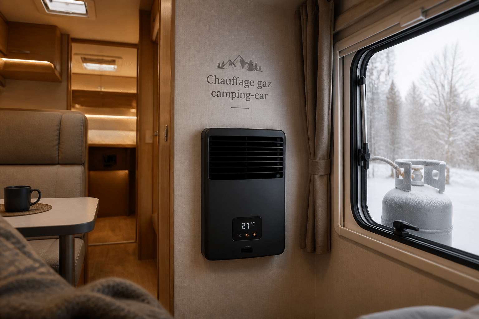 chauffage au gaz pour camping car