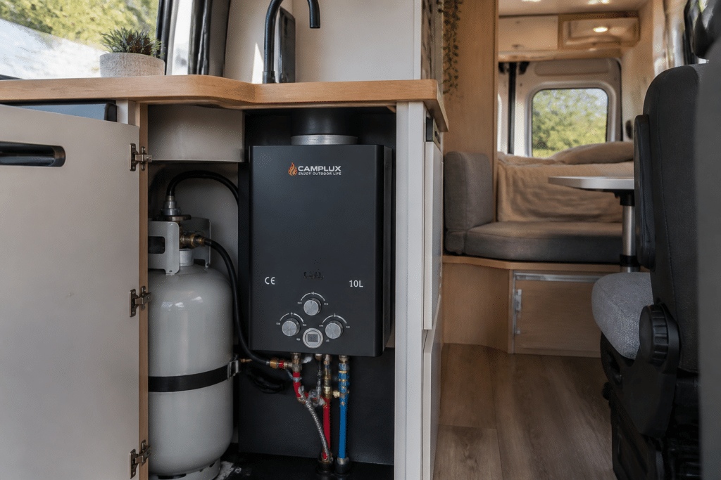 Chauffe-eau à gaz pour camping-car : comment bien choisir et installer le vôtre
