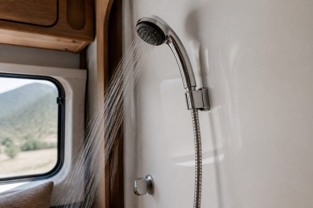 Douchette de camping-car : le guide complet en 6 points pour bien choisir et l&rsquo;installer