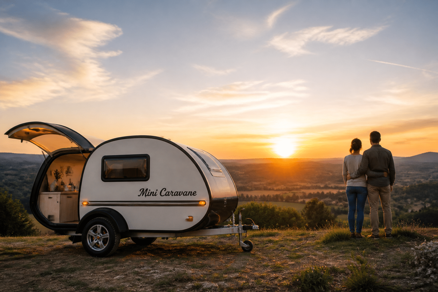 mini caravane