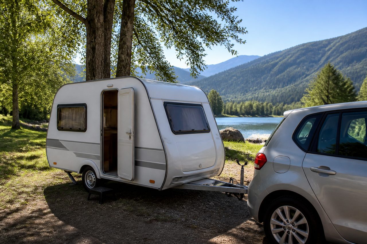 Petite caravane 2 places prix : le budget réel en 6 postes pour 2026