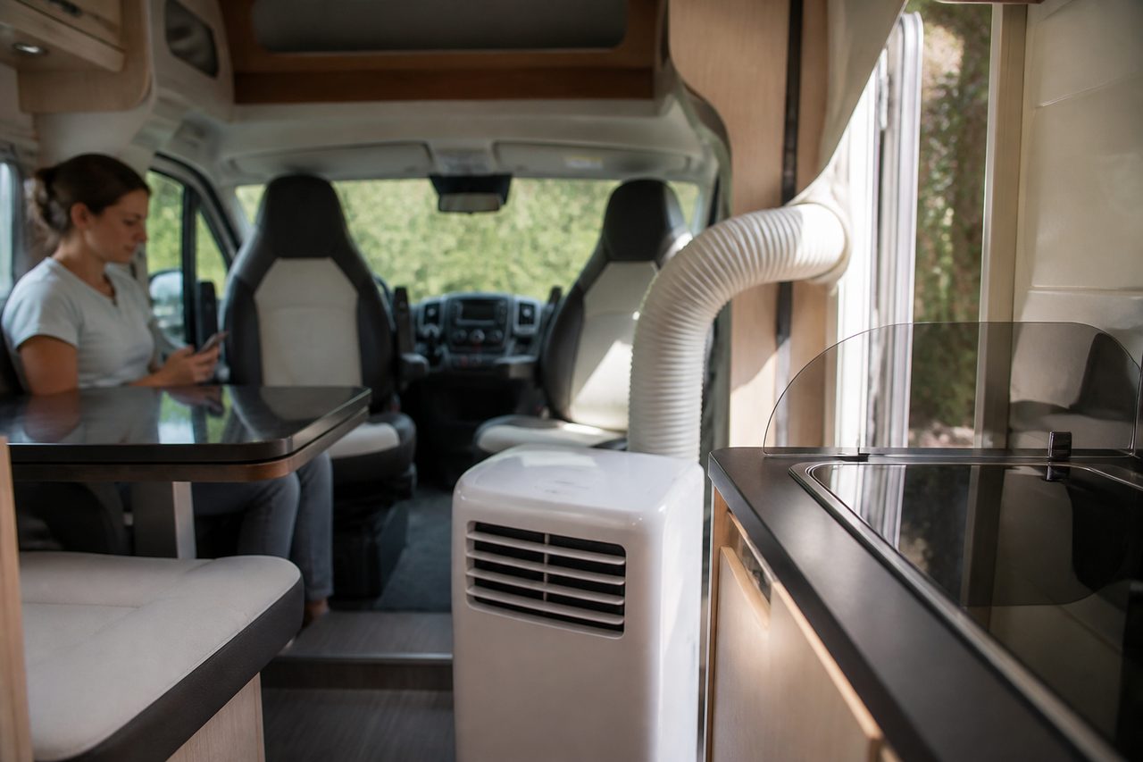 Climatiseur mobile camping car : la solution fraîcheur sans grosse installation