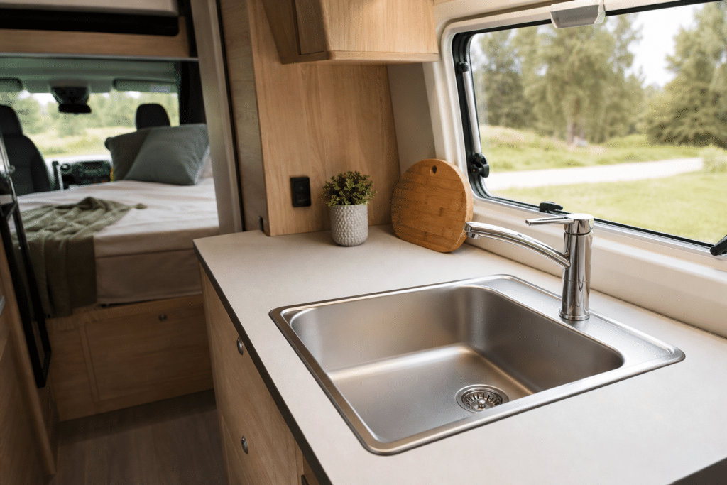 evier pour camping car