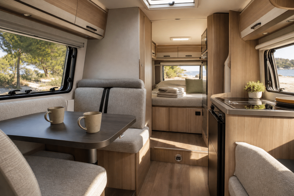 Camping-car pour 2 personnes : choisir un format confortable sans surpayer