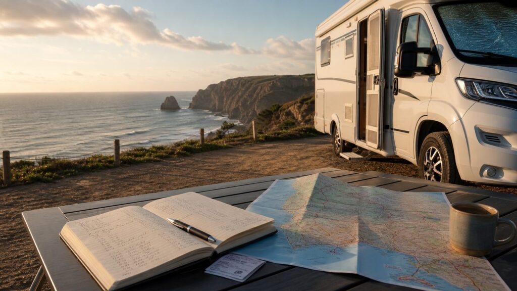 Budget pour aller au Portugal en camping-car: route, péages, nuits et visites