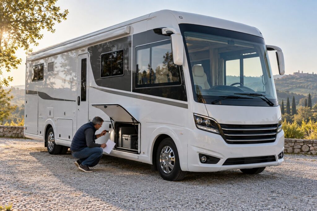 Camping car Concorde occasion : 9 contrôles décisifs avant d’acheter