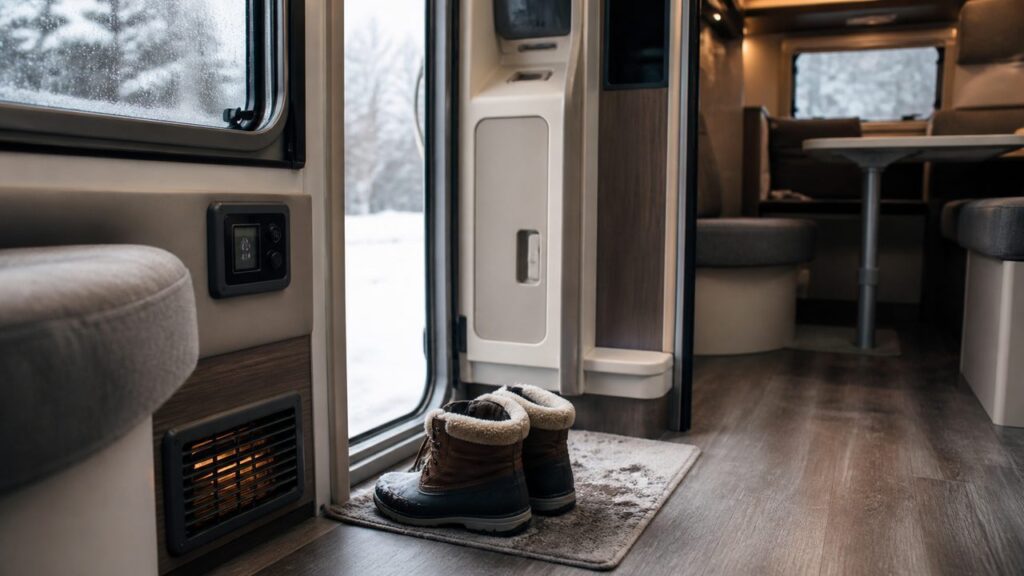 Chauffage diesel en camping-car: puissance, pose et usage hivernal