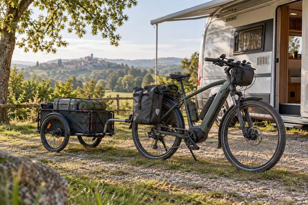 Vélo électrique avec remorque : 7 contrôles indispensables avant de rouler